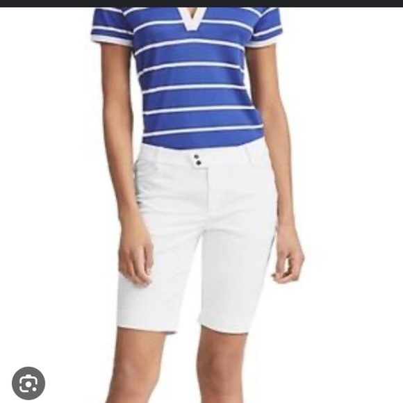 NWOT Ralph Lauren Golf Seersucker Shorts size 10 - Picture 1 of 4